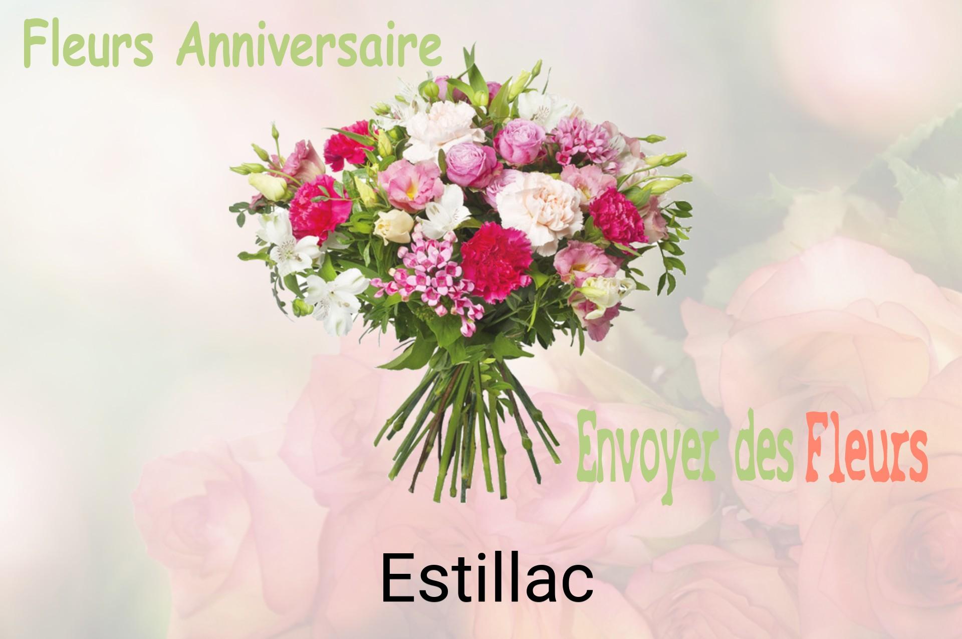 Bouquet de fleurs d’anniversaire livré à Estillac